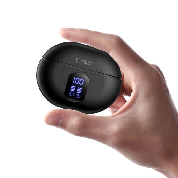 UltraBoost TWS Pro G2 bezvadu austiņas - melnas