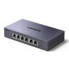 1031996-1-switch-przelacznik-sieciowy-ethernet-6-portowy-ugreen-hurtownia-dropshipping.jpg 6 portu 1 Gb/s Ethernet tīkla slēdzis ar PoE - pelēks