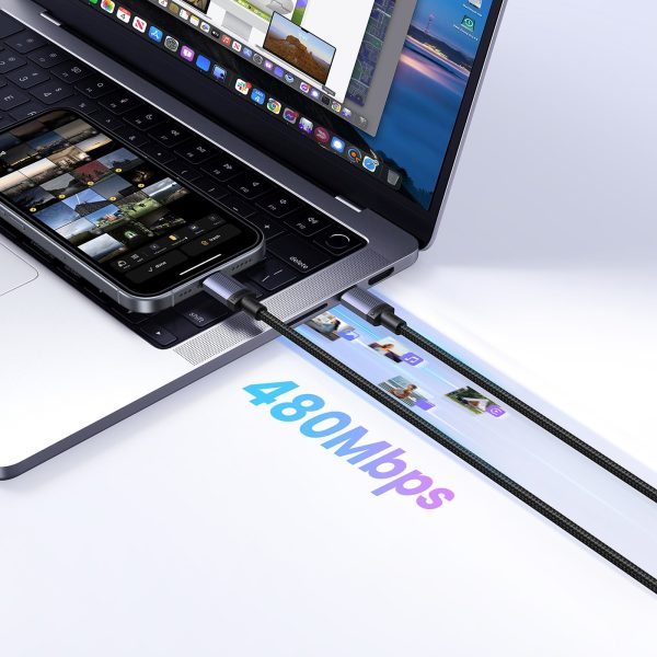 1032010-5-kabel-przewod-usb-c-pd-240w-2m-ugreen-hurtownia-dropshipping.jpg USB-C PD 240W 2m kabelis - melns