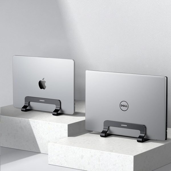 Alumīnija klēpjdatora statīvs 12-26 mm - melns