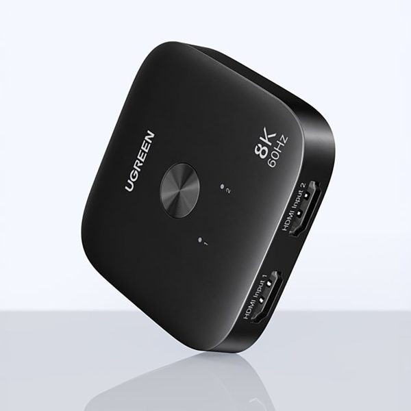 HDMI slēdzis 2-in-1 8K 60Hz Ultra HD - melns