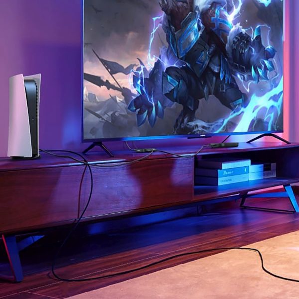 HDMI slēdzis 2-in-1 8K 60Hz Ultra HD - melns