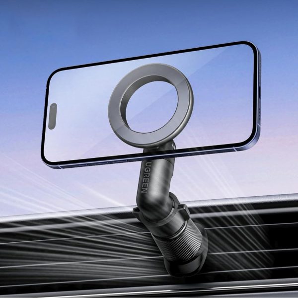 MagSafe automašīnas gaisa atveres viedtālruņa turētājs - melns