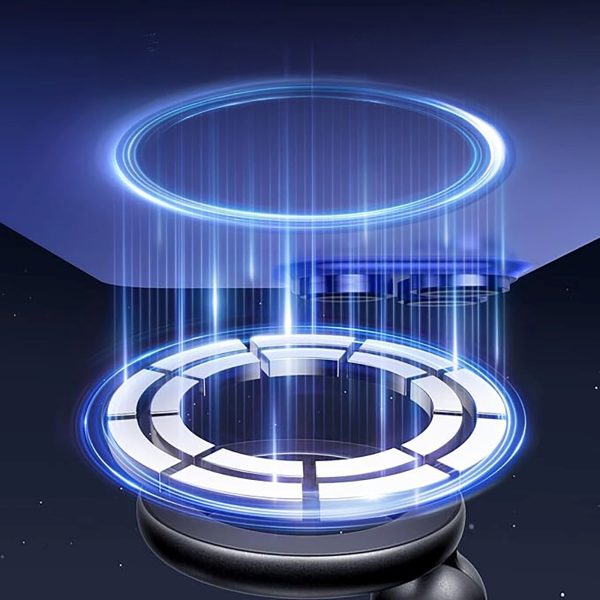 MagSafe automašīnas gaisa atveres viedtālruņa turētājs - melns