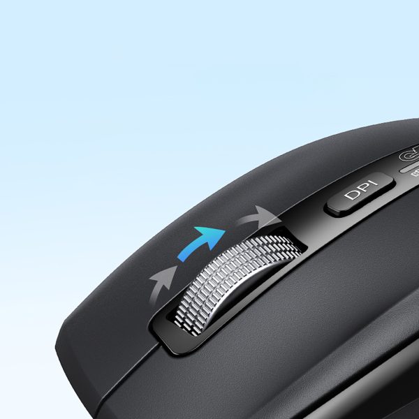 1032069-5-myszka-bezprzewodowa-optyczna-5-przyciskow-rolka-ugreen-hurtownia-dropshipping.jpg Bezvadu optiskā pele, 5 pogas, ritināšanas ritenis, 5000 DPI - melna