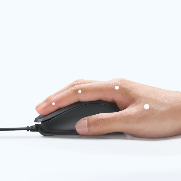 1032071-5-myszka-przewodowa-optyczna-1200-dpi-czarna-ugreen-hurtownia-dropshipping.jpg Vadu optiskā pele 1200 DPI - melna