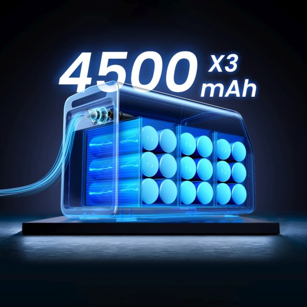 1032075-3-pompka-elektryczna-do-opon-samochodowych-ugreen-hurtownia-dropshipping.jpg Elektriskais automašīnas riepu pumpis ar displeju 150 PSI 3x4500mAh 12V - pelēks