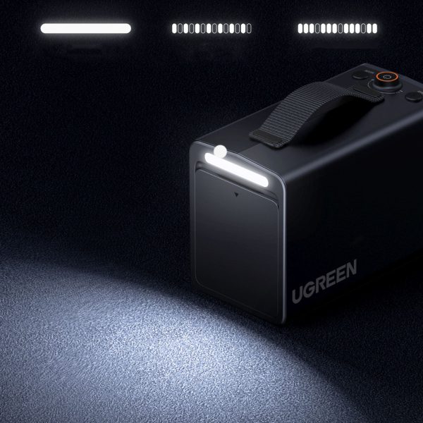 1032075-6-pompka-elektryczna-do-opon-samochodowych-ugreen-hurtownia-dropshipping.jpg Elektriskais automašīnas riepu pumpis ar displeju 150 PSI 3x4500mAh 12V - pelēks