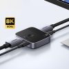 Pārslēgt DisplayPort USB-C uz USB-C — pelēks