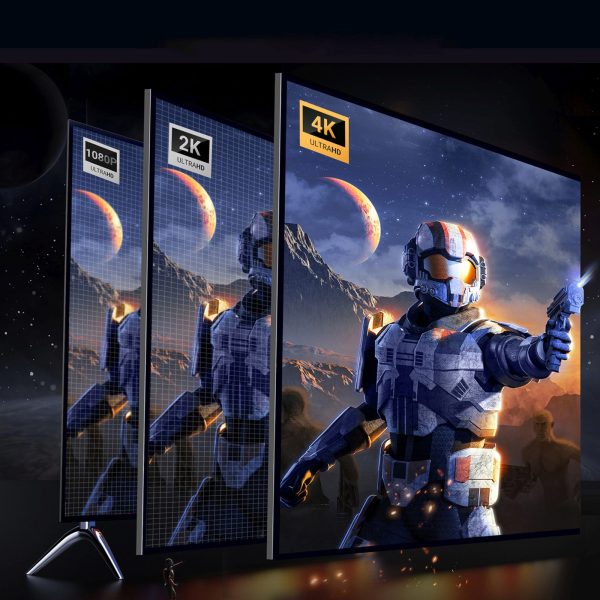 DisplayPort - HDMI 4K adaptera kabelis 20 cm - pelēks