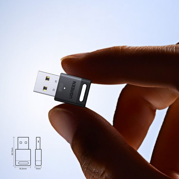 1032081-10-adapter-bluetooth-6-0-usb-a-20m-czarny-ugreen-hurtownia-dropshipping.jpg Bluetooth 6.0 USB-A adapteris 20m - melns