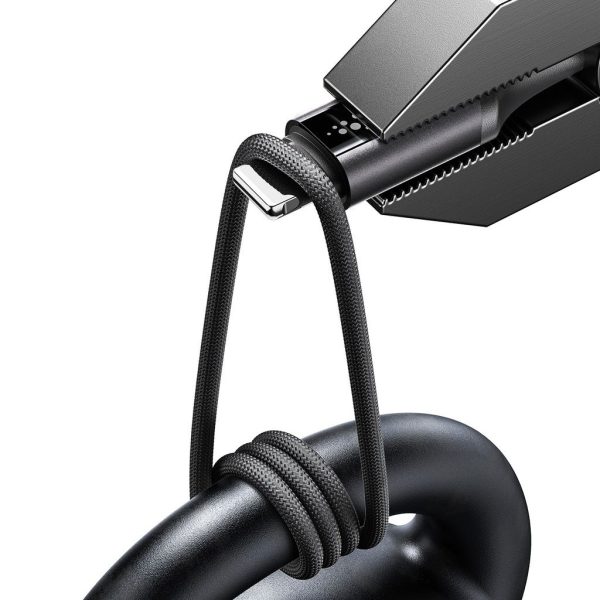 1032088-3-kabel-przewod-usb-a-iphone-lightning-joyroom-hurtownia-dropshipping.jpg USB-A kabelis - iPhone Lightning S-A60 StarTalk 3A 1.2m - melns