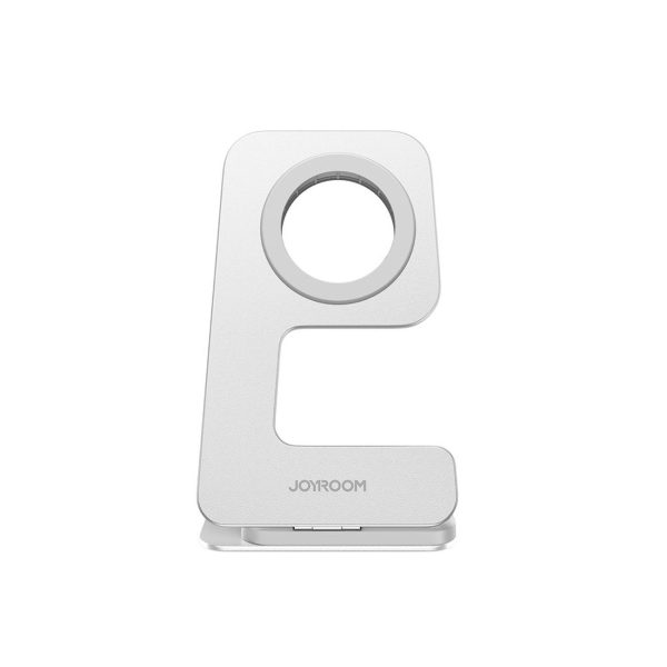 Induktīvā uzlādes ierīce Apple Watch JR-W18 viedpulksteņiem - sudrabkrāsas