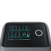 5 portu galda lādētājs ar 2 ievelkamiem kabeļiem GaN 140W - pelēks
