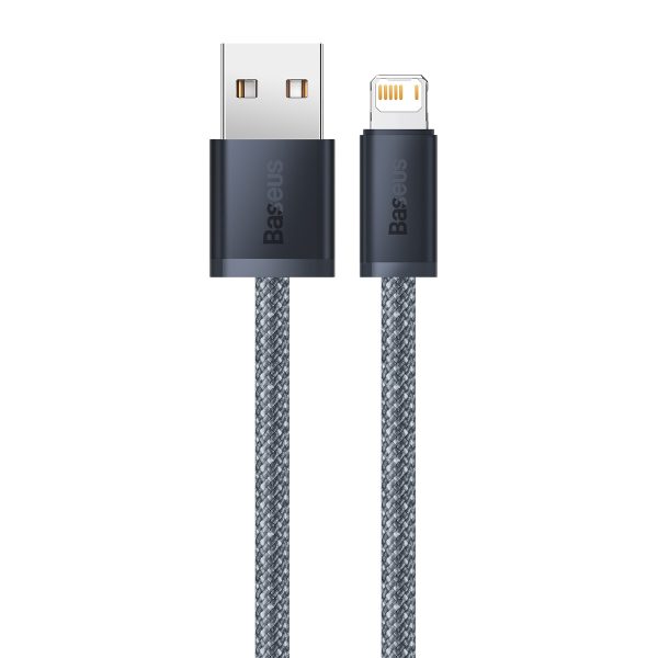 1032095-3-kabel-przewod-do-iphone-usb-baseus-hurtownia-dropshipping.jpg Kabelis iPhone USB - Lightning 2.4A 2m - pelēks