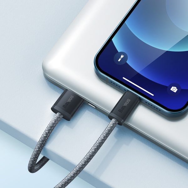 1032095-9-kabel-przewod-do-iphone-usb-baseus-hurtownia-dropshipping.jpg Kabelis iPhone USB - Lightning 2.4A 2m - pelēks