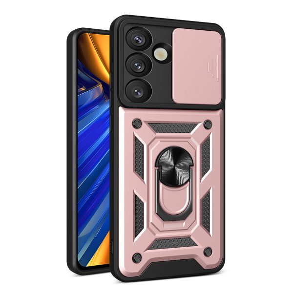 1032140-1-etui-pancerne-z-oslona-aparatu-ringiem-hurtel-hurtownia-dropshipping.jpg Bruņots maciņš ar kameras aizsarggredzenu priekš Samsung Galaxy S25 Hybrid Armor Camshield - rozā