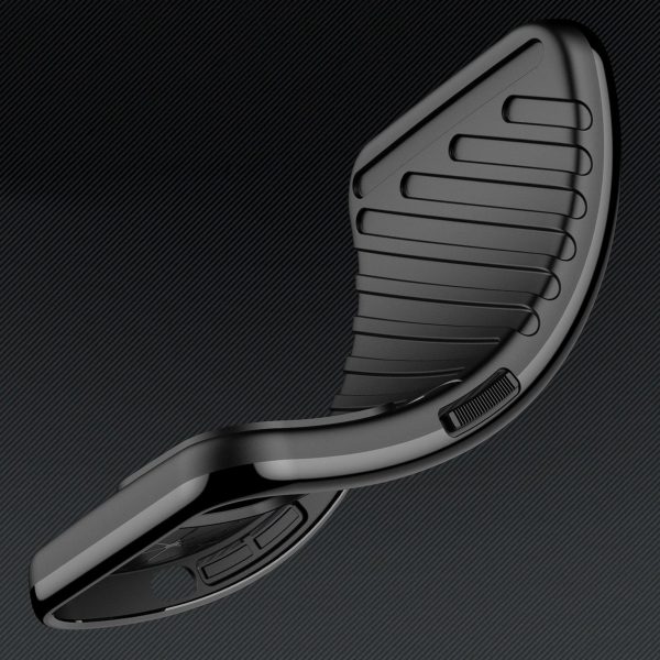 Silikona bruņu maciņš Samsung Galaxy A56/A36 Thunder Case - melns