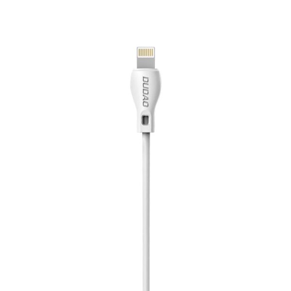 USB-A - iPhone Lightning 2.4A kabelis 1m - balts