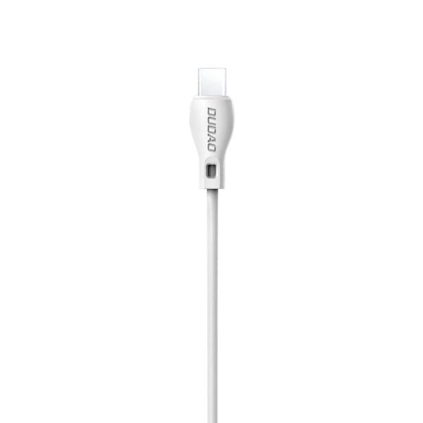 USB-A - USB-C 2.1A 1m kabelis - balts
