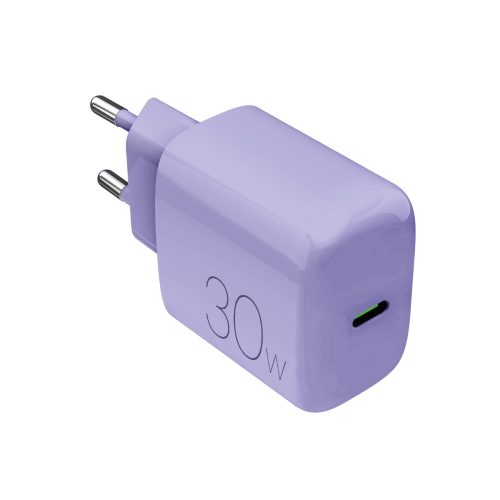 USB-C Pro Lite 30W sienas lādētājs - violets