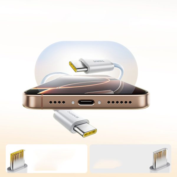 Pašmontējams USB-C Dynamic 4 Pro 100W 1m kabelis - zils