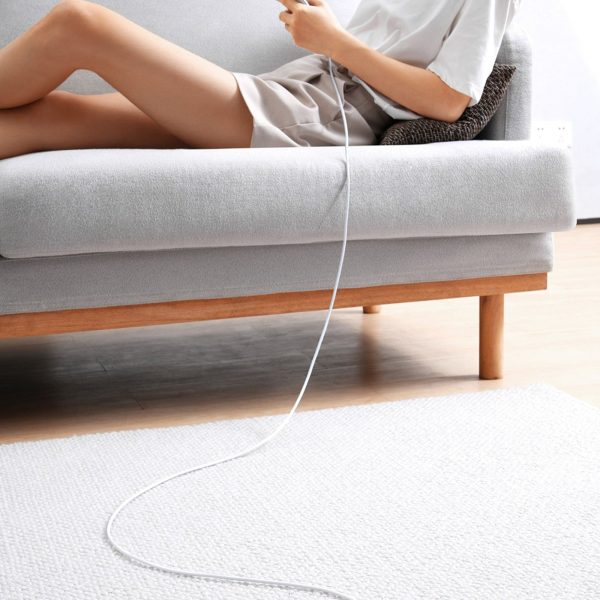 Superior Series 100W 2m USB-A - USB-C kabelis - balts