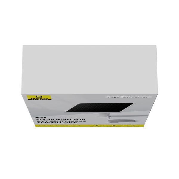 1032242-10-panel-fotowoltaiczny-do-kamer-monitoringu-security-baseus-hurtownia-dropshipping.jpg Fotoelektriskais panelis Security A1 3W novērošanas kamerām - balts