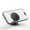 GoTrip DC1 MagSafe magnētiskais automašīnas turētājs viedtālruņiem uz vējstikla un paneļa - melns