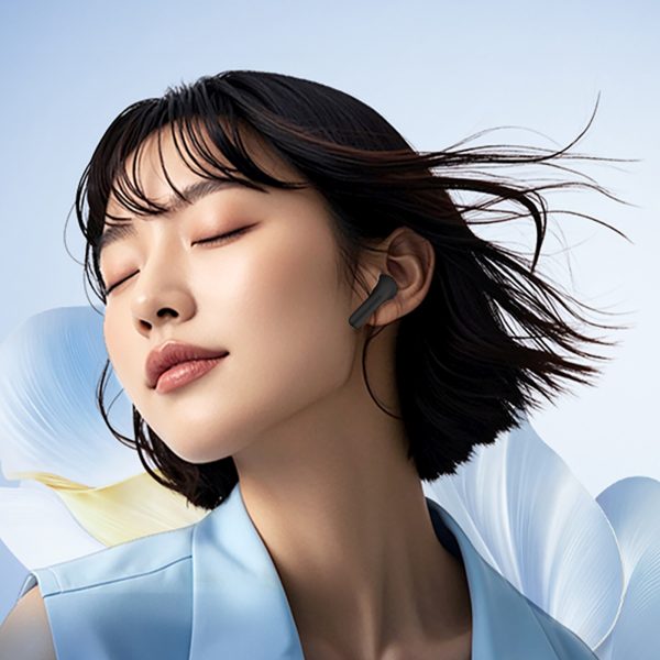 AilyBuds E10 ENC LDAC Hi-Res Audio IPX4 Bluetooth bezvadu austiņas - melnas