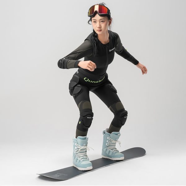 Gurnu aizsargi slēpēm, snovbordam un slidām, Advanced izmērs XL - melni