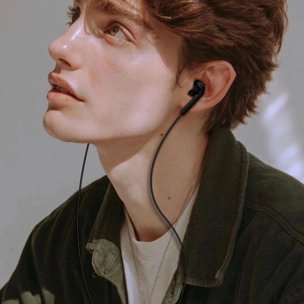 Vadu austiņas ar mini ligzdu 3,5 mm X3 - melnas