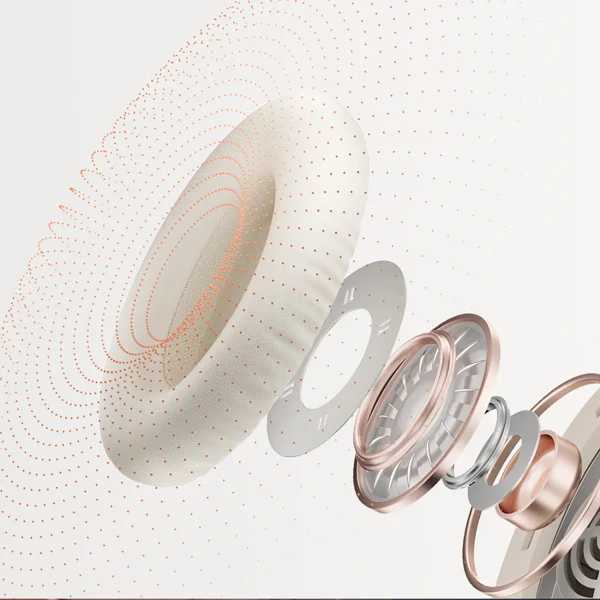 H2 Pro ENC Bluetooth bezvadu austiņas - baltas