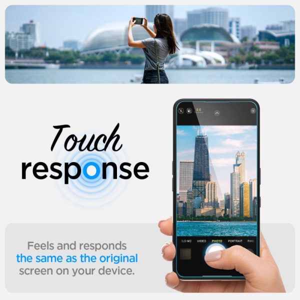 Rūdīts stikls telefonam Nothing 3A / 3A Pro Glas.tR EZ Fit - caurspīdīgs