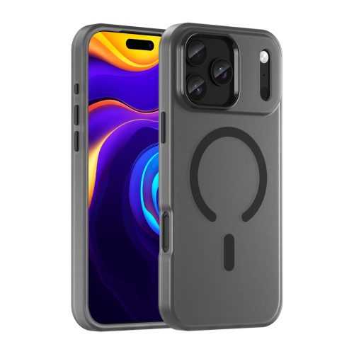 iPhone 17 Pro Max magnētiskais abrazīvais MagSafe vāciņš — matēti melns