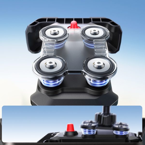 Triecienizturīgs telefona turētājs motocikla, velosipēda, skrejriteņa stūrei - melns