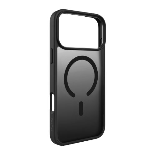 iPhone 17 Pro TPU gradienta MagSafe maciņš - melns