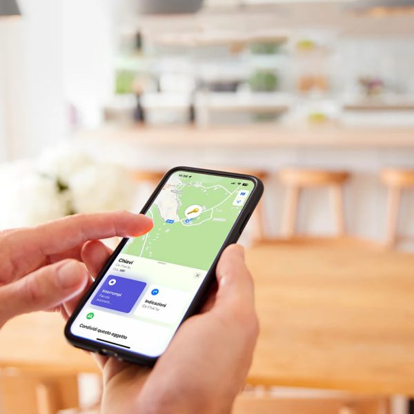 Apple Find My Track My Circle ūdensizturīgs IP65 saderīgs lokators - melns