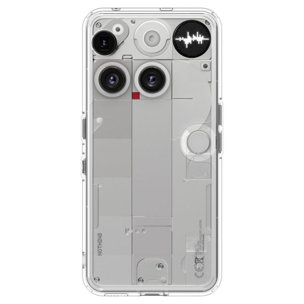 Aizsargmaciņš Nothing Phone 3 Ultra Hybrid tālrunim - caurspīdīgs