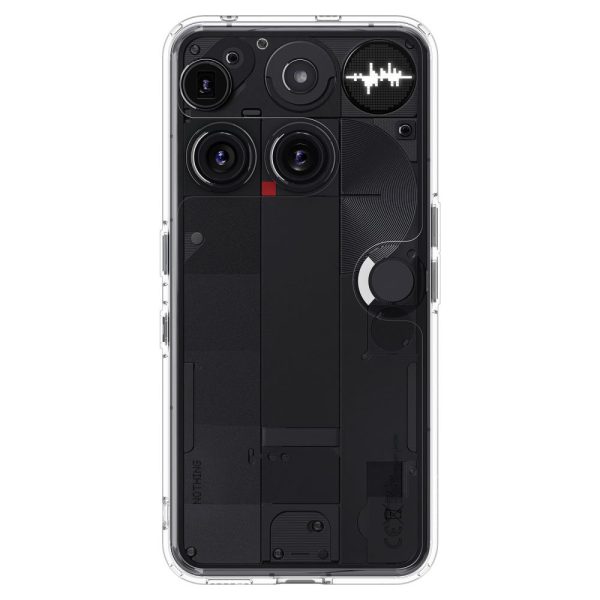 Aizsargmaciņš Nothing Phone 3 Ultra Hybrid tālrunim - caurspīdīgs