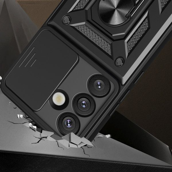 1032474-2-etui-pokrowiec-na-samsung-galaxy-s26-plus-hybrid-hurtel-hurtownia-dropshipping.jpg Samsung Galaxy S26 Plus Hybrid Armor Camshield maciņš - melns