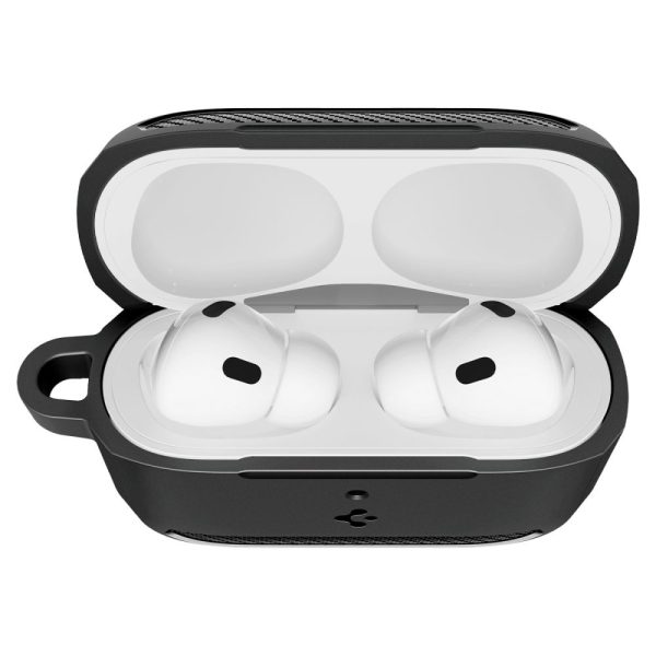 AirPods Pro 3 izturīgs bruņu maciņš - matēti melns