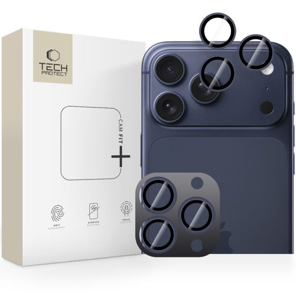 Kameras vāciņš iPhone 14 Pro / Max / 15 Pro / Max / 16 Pro / Max / 17 Pro / Max - zils