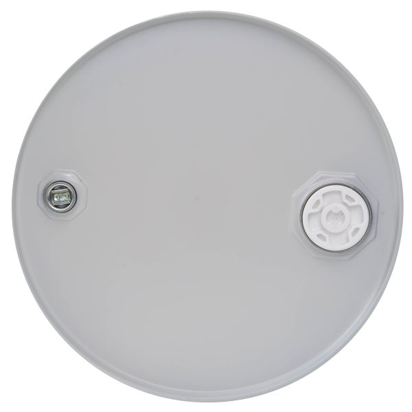 Tērauda metāla muca TH 60L, 2 un 3/4 aizbāžņi, ar krānu, sertificēta - PELĒKA