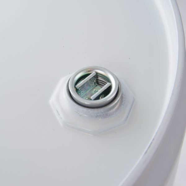 Tērauda metāla muca TH 60L, 2 un 3/4 aizbāžņi, ar krānu, sertificēta - PELĒKA