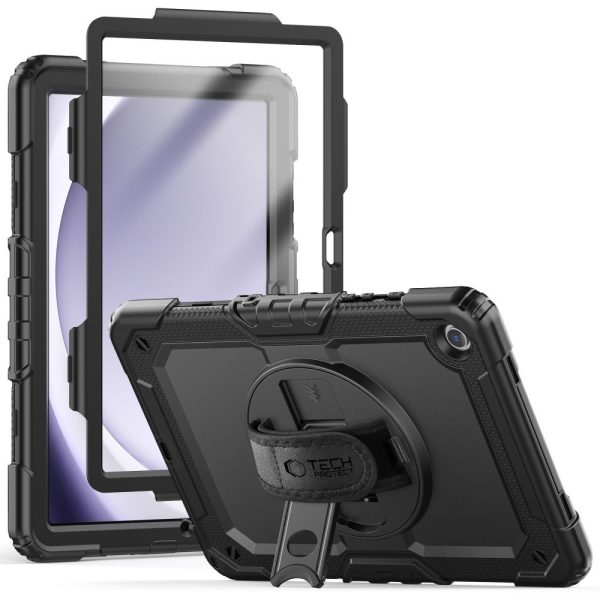 1032519-1-etui-z-podstawka-uchwytem-smycza-tab-a9-tech-protect-hurtownia-dropshipping.jpg Vāciņš ar statīvu un aukliņu Samsung Galaxy Tab A9+ 11.0 X210 / X215 / X216 Solid360 - melns