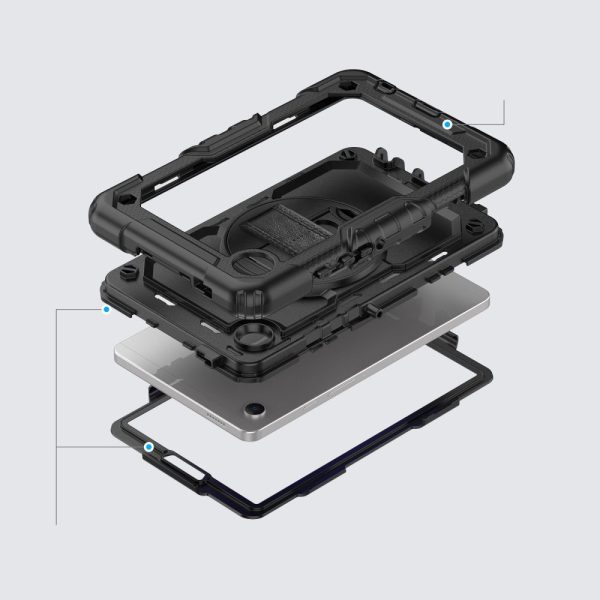 1032519-8-etui-z-podstawka-uchwytem-smycza-tab-a9-tech-protect-hurtownia-dropshipping.jpg Vāciņš ar statīvu un aukliņu Samsung Galaxy Tab A9+ 11.0 X210 / X215 / X216 Solid360 - melns