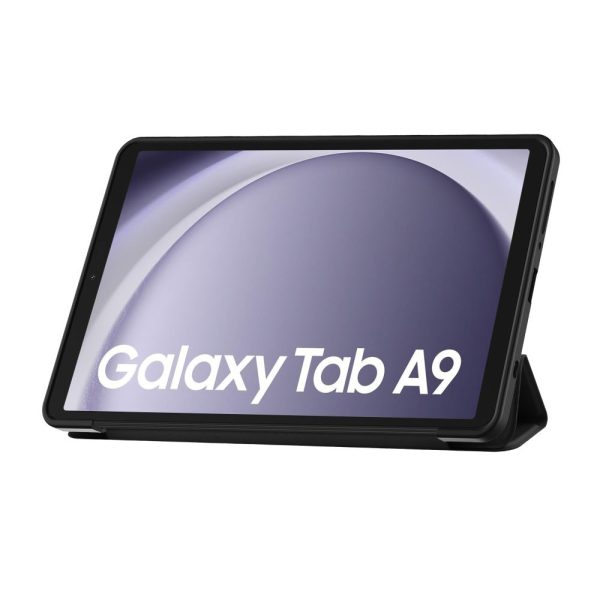 Vāciņš ar statīvu Samsung Galaxy Tab A9 8.7'' X110 / X115 SmartCase - melns