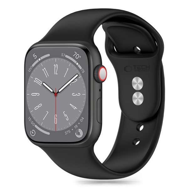 1032536-1-pasek-silikonowy-na-apple-watch-4-5-6-7-8-tech-protect-hurtownia-dropshipping.jpg Silikona siksniņa Apple Watch 4 / 5 / 6 / 7 / 8 / 9 / SE / Ultra 1 / 2 42 44 45 49 mm - melna