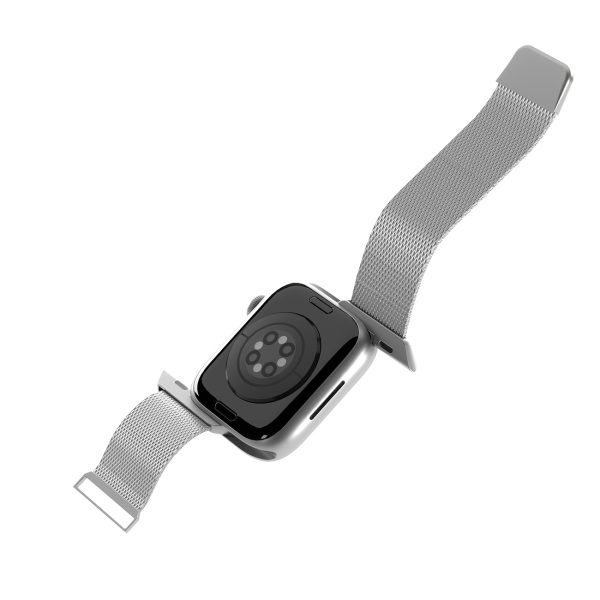 Apple Watch nerūsējošā tērauda Milanese siksniņa 38/40/41 mm - sudrabs